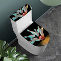 Bowling Strike Print Toilet Lid And Tank Cover Set
