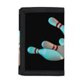 Bowling Strike Print Trifold Wallet