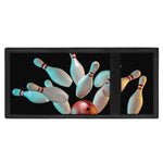 Bowling Strike Print Trifold Wallet