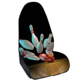 Bowling Strike Print Waterproof Car Seat Cover