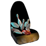 Bowling Strike Print Waterproof Car Seat Cover
