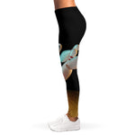 Bowling Strike Print Women's Leggings