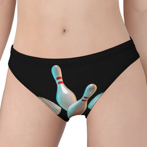 Bowling Strike Print Women's Panties