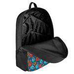 Boxing Gloves Pattern Print 17 Inch Backpack
