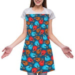 Boxing Gloves Pattern Print Adjustable Apron