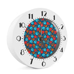 Boxing Gloves Pattern Print Alarm Clock