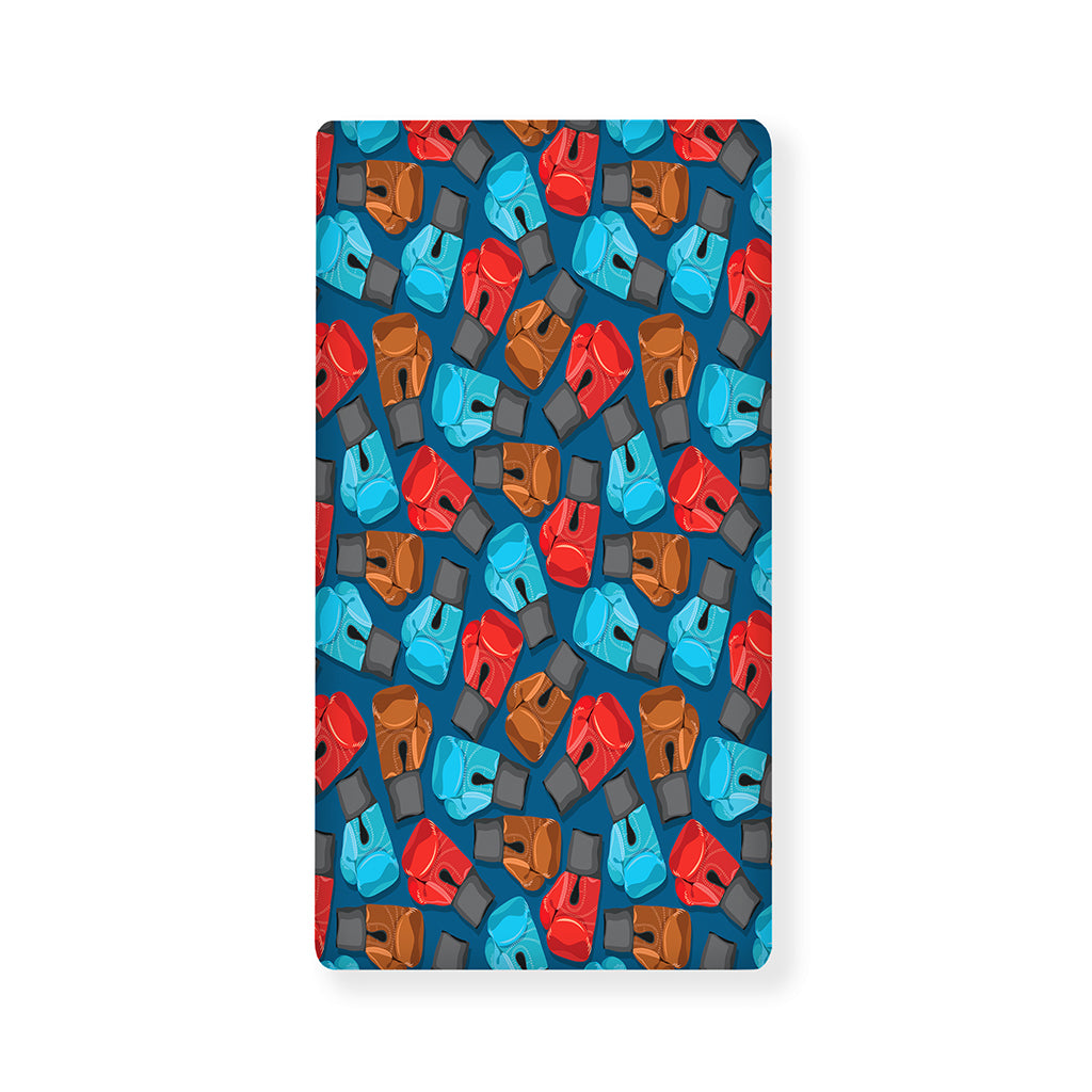 Boxing Gloves Pattern Print Baby Crib Sheet