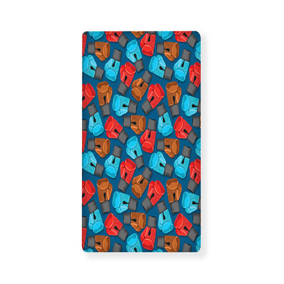 Boxing Gloves Pattern Print Baby Crib Sheet