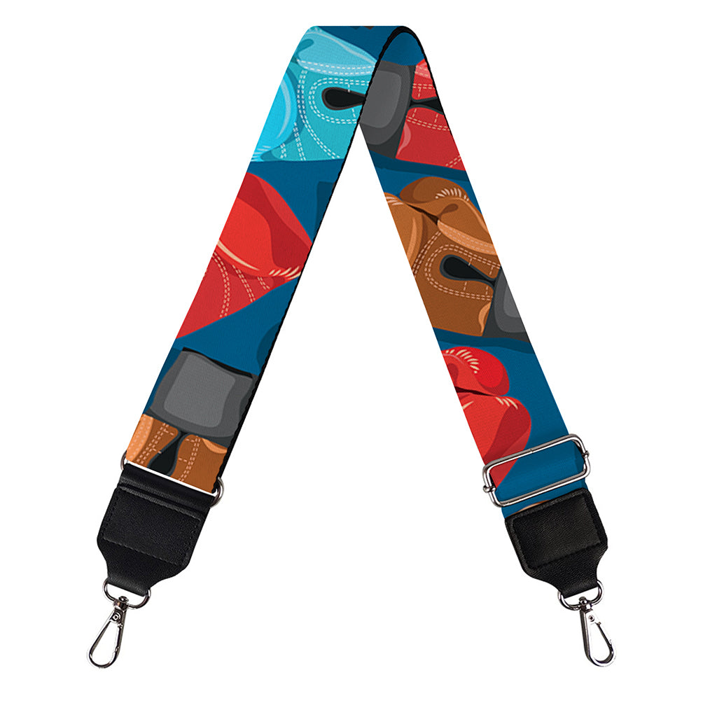 Boxing Gloves Pattern Print Bag Strap