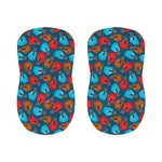 Boxing Gloves Pattern Print Bar Stool Covers