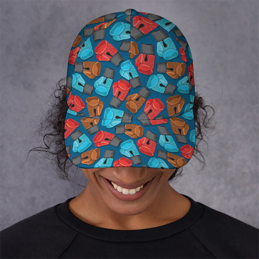 Boxing Gloves Pattern Print Baseball Cap