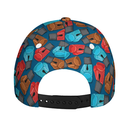 Boxing Gloves Pattern Print Baseball Cap