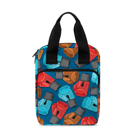 Boxing Gloves Pattern Print Bible Tote Bag