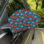 Boxing Gloves Pattern Print Car Side Mirror Covers