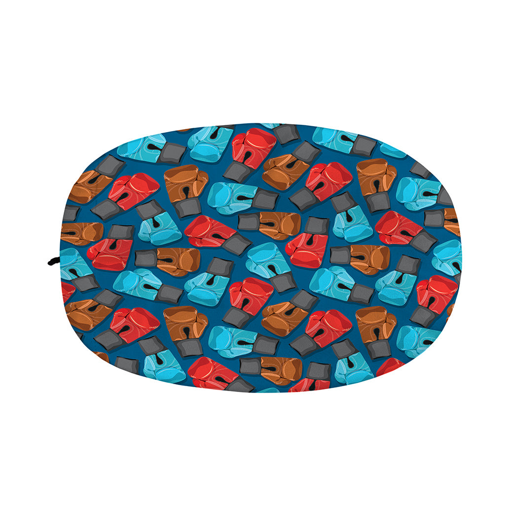 Boxing Gloves Pattern Print Car Side Mirror Covers