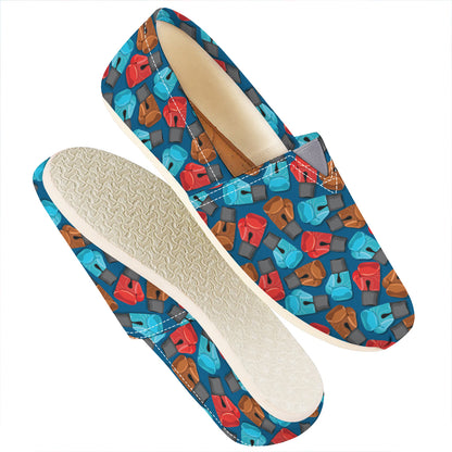 Boxing Gloves Pattern Print Casual Shoes