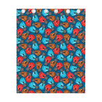Boxing Gloves Pattern Print Curtain
