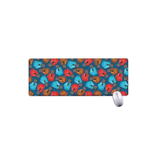 Boxing Gloves Pattern Print Extended Mouse Pad