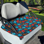 Boxing Gloves Pattern Print Golf Cart Seat Cover