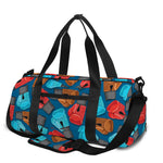 Boxing Gloves Pattern Print Gym Bag