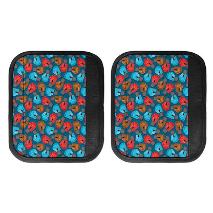 Boxing Gloves Pattern Print Handle Covers