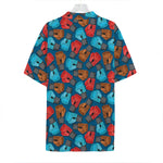 Boxing Gloves Pattern Print Hawaiian Shirt
