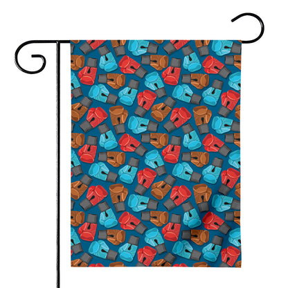 Boxing Gloves Pattern Print House Flag