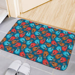 Boxing Gloves Pattern Print Indoor Door Mat