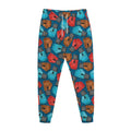 Boxing Gloves Pattern Print Jogger Pants