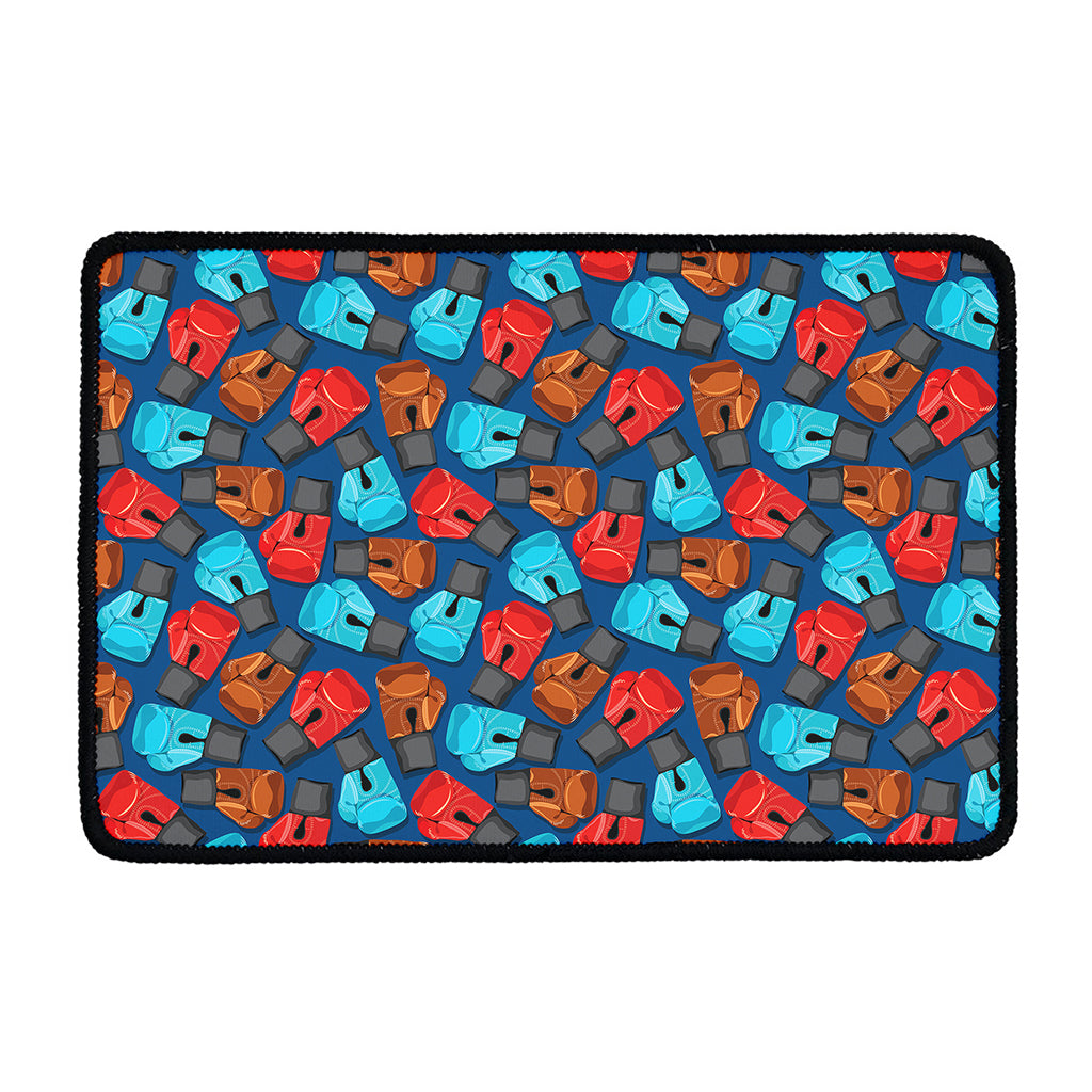 Boxing Gloves Pattern Print Kitchen Mat