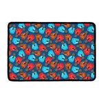 Boxing Gloves Pattern Print Kitchen Mat