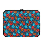 Boxing Gloves Pattern Print Laptop Sleeve