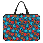 Boxing Gloves Pattern Print Laptop Sleeve With Handle