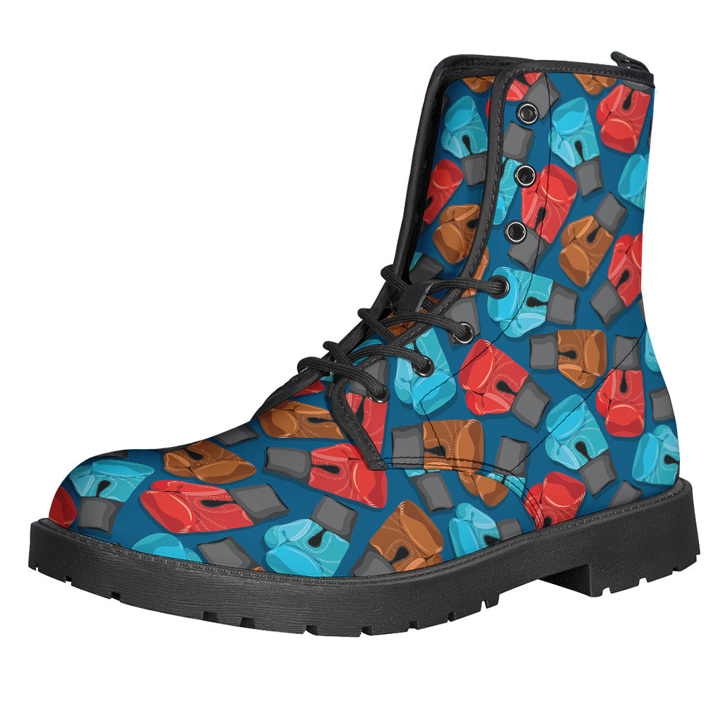 Boxing Gloves Pattern Print Backpack