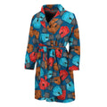 Boxing Gloves Pattern Print Men's Bathrobe