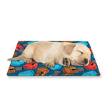 Boxing Gloves Pattern Print Pet Cooling Mat Cover