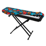 Boxing Gloves Pattern Print Piano Keyboard Cover