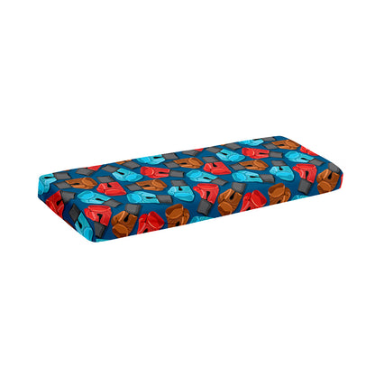 Boxing Gloves Pattern Print Piano Keyboard Cover