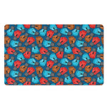 Boxing Gloves Pattern Print Polyester Doormat