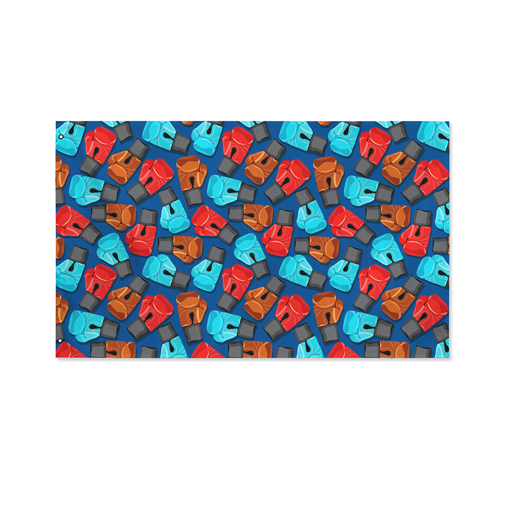 Boxing Gloves Pattern Print Polyester Flag
