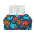 Boxing Gloves Pattern Print Rectangle Tissue Box Cover