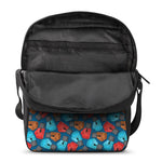 Boxing Gloves Pattern Print Rectangular Crossbody Bag