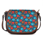 Boxing Gloves Pattern Print Saddle Bag