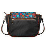 Boxing Gloves Pattern Print Saddle Bag