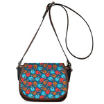 Boxing Gloves Pattern Print Saddle Bag