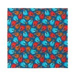 Boxing Gloves Pattern Print Silk Bandana