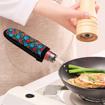 Boxing Gloves Pattern Print Skillet Handle Cover