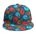 Boxing Gloves Pattern Print Snapback Cap
