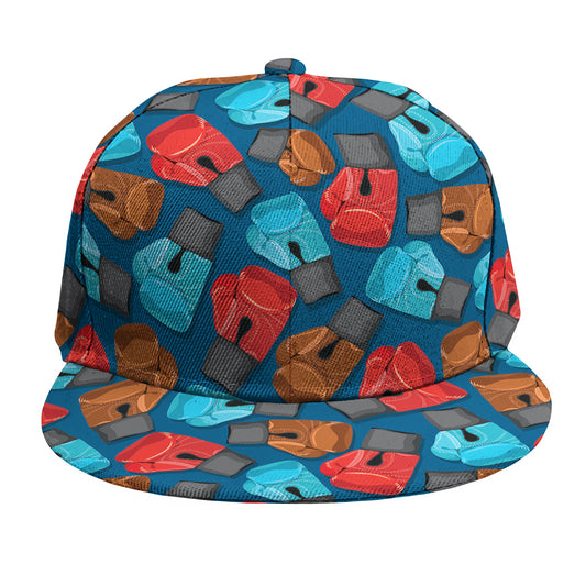 Boxing Gloves Pattern Print Snapback Cap
