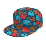 Boxing Gloves Pattern Print Snapback Cap